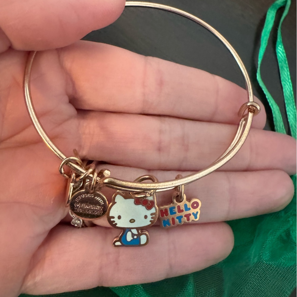 Hello Kitty Alex and Ani gold bracelet